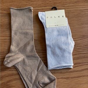 Falke Women’s Metallic Socks | NWT Two pairs